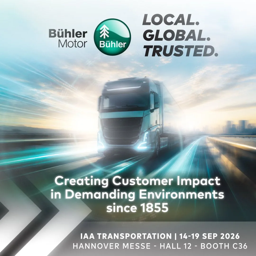 LinkedIn Post IAA Bühler Motor