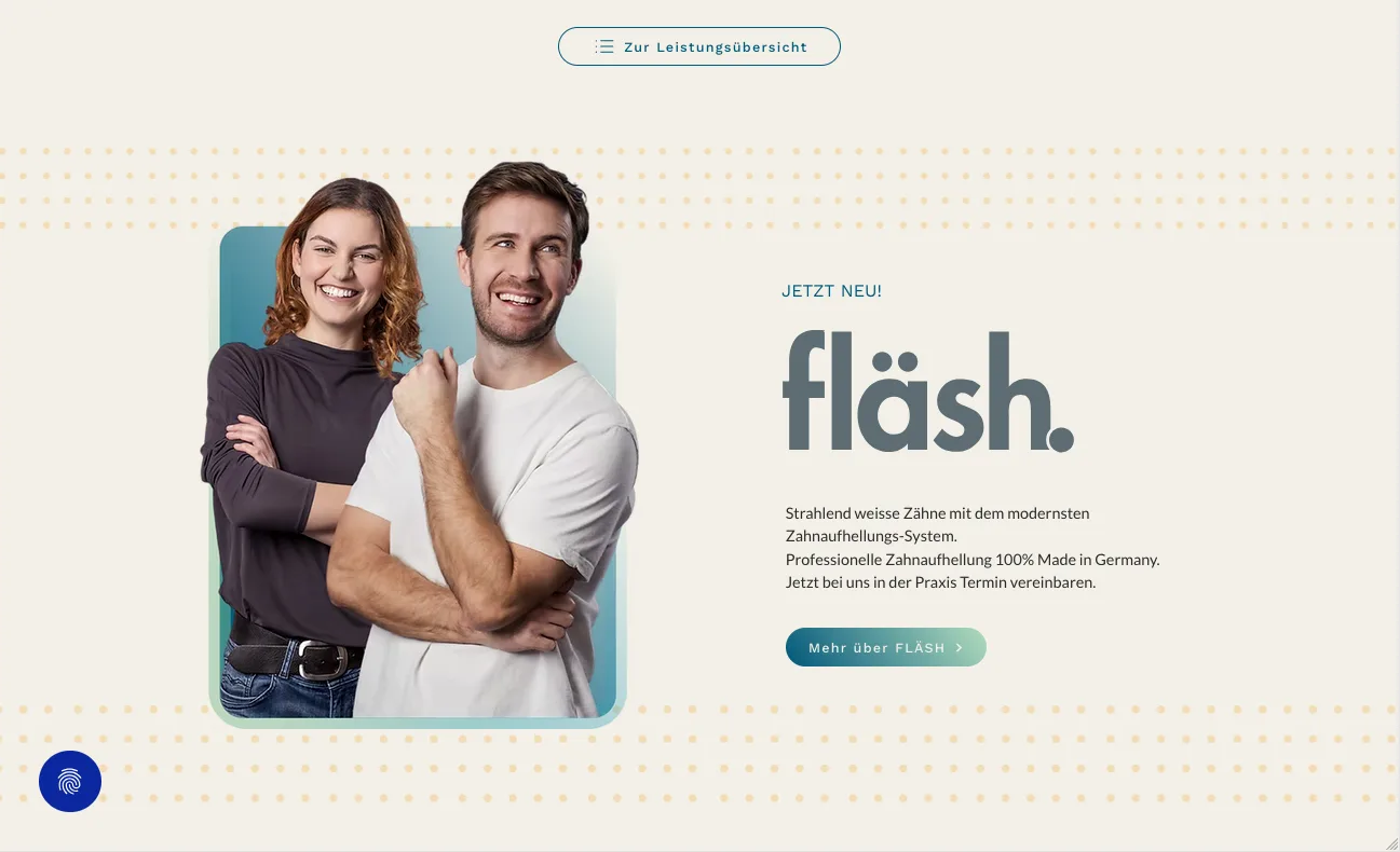 fläsh – Ansicht Desktop