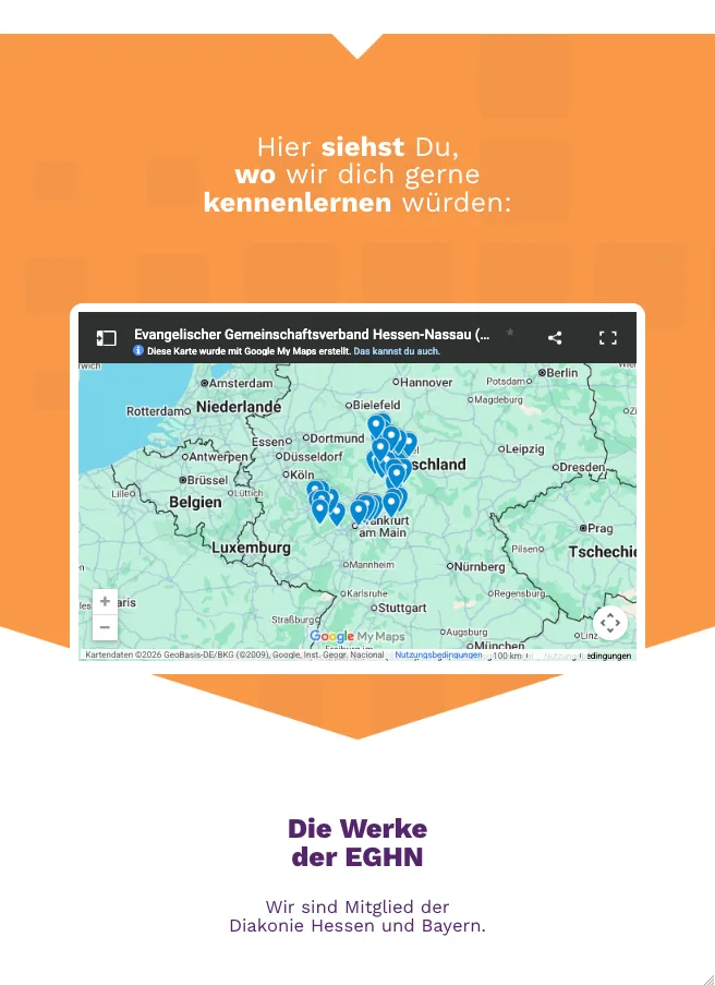 Karte – Ansicht Tablet