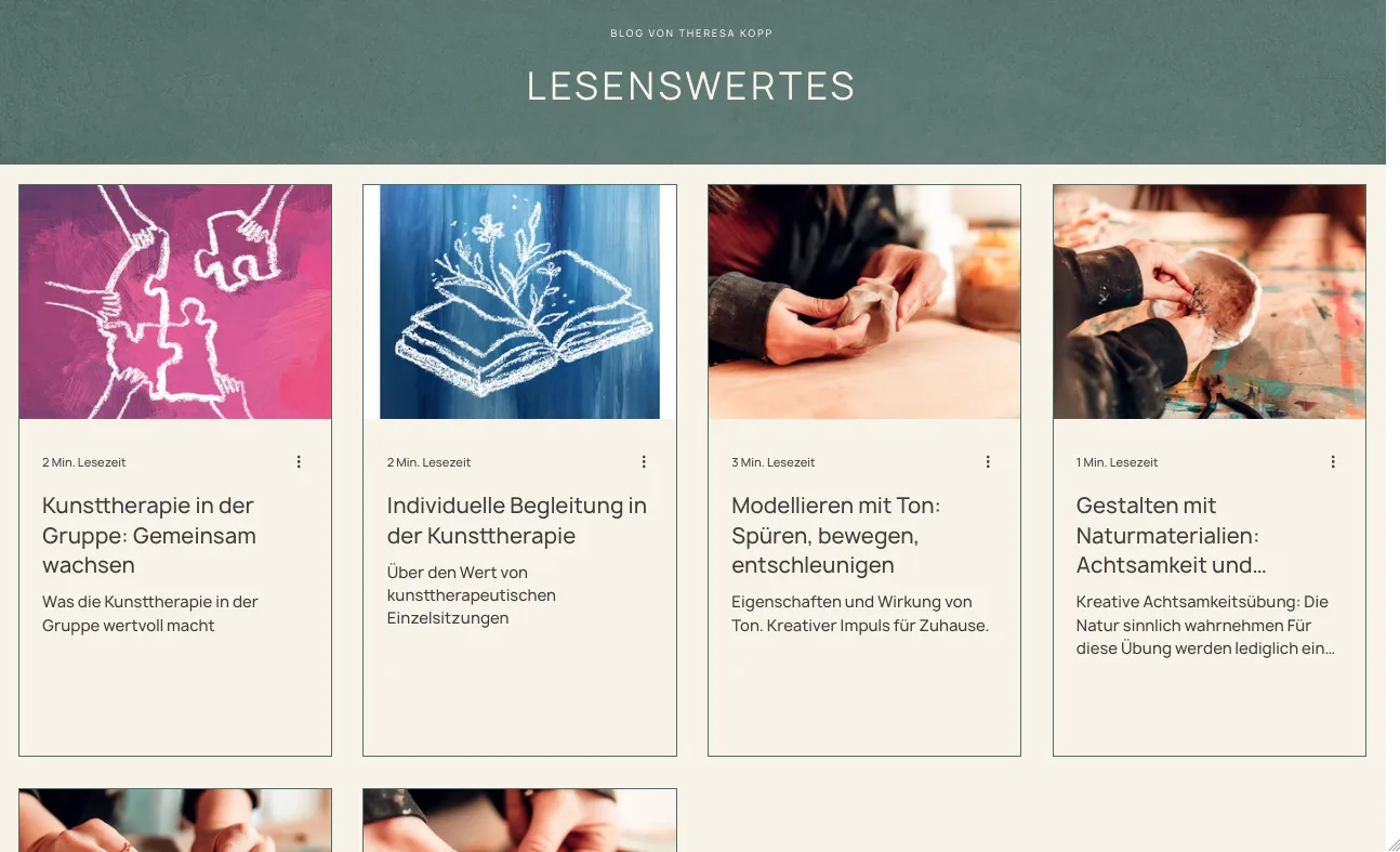 Lesenswertes – Ansicht Desktop