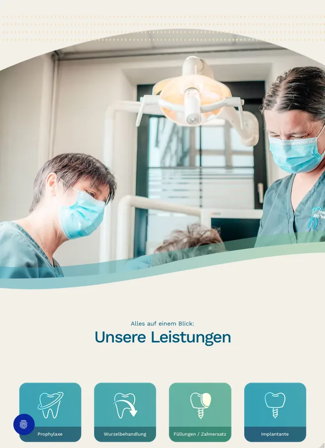 Behandlung – Ansicht Tablet
