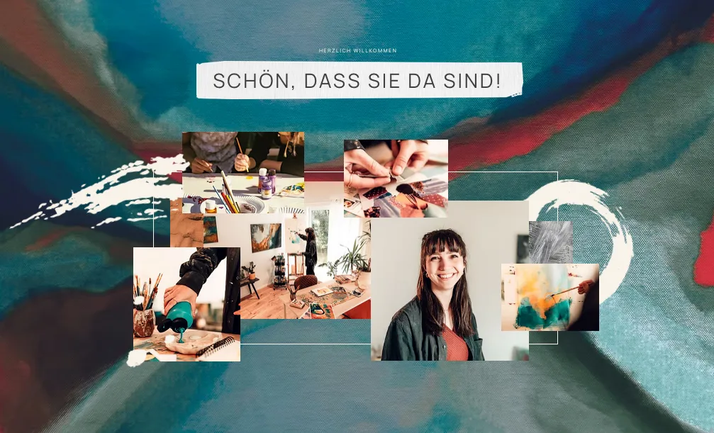 Startseite – Ansicht Desktop