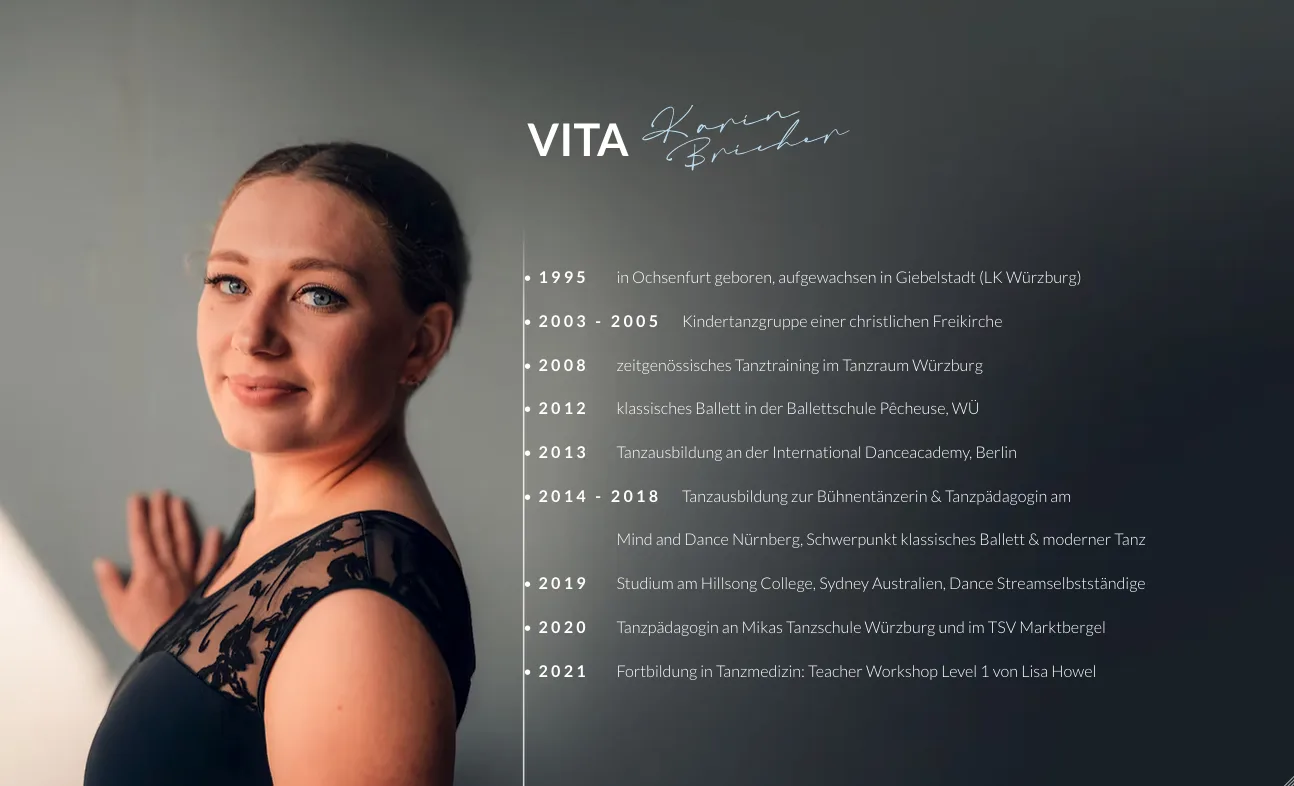 Vita – Ansicht Desktop