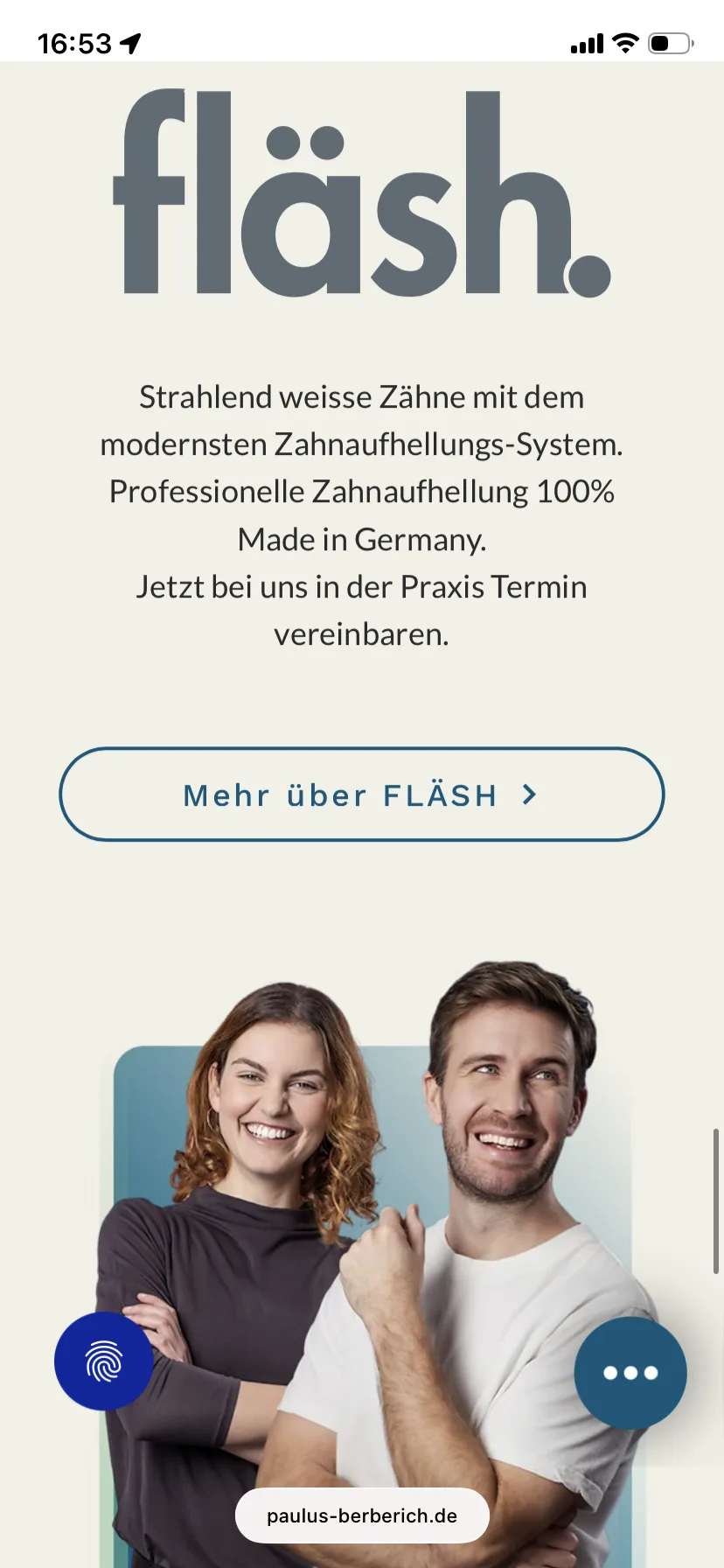 fläsh – Ansicht Mobil