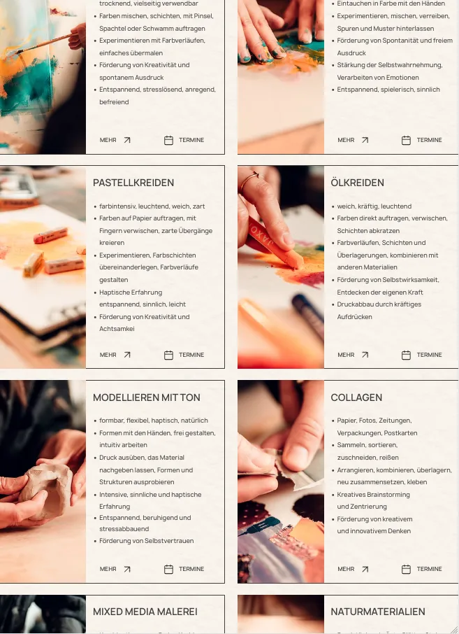 Methoden – Ansicht Tablet