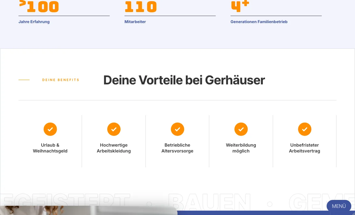 Vorteile – Ansicht Desktop